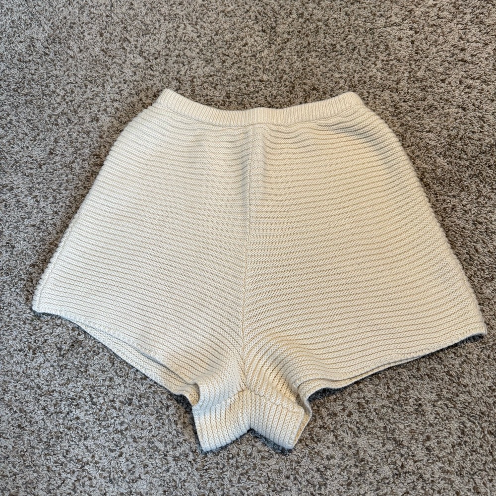 Sabo Skirt High Waist Knit Shorts